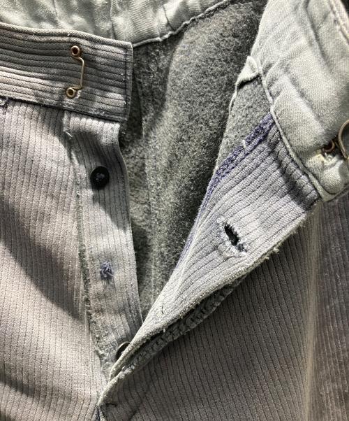 Barbe Bleue（バルブ ブルー）Barbe Bleue (バルブ ブルー) 40-50'sコーデュロイパンツ グレー サイズ:不明の古着・服飾アイテム