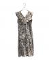 HER LIP TO (ハーリップトゥ) English Rose Garden Dress ノースリーブ・キャミソールワンピース ブラウン サイズ:S：5000円