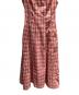 中古・古着 HER LIP TO (ハーリップトゥ) Paddington Long Dress ノースリーブ・キャミソールワンピース レッド サイズ:S：10000円