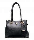 GUESSゲス）の古着「BREANA Shopper トートバッグ」｜ブラック