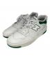 NEW BALANCE（ニューバランス）の古着「ローカットスニーカー」｜ホワイト×グリーン