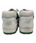 中古・古着 NEW BALANCE (ニューバランス) ローカットスニーカー ホワイト×グリーン サイズ:28cm：6000円