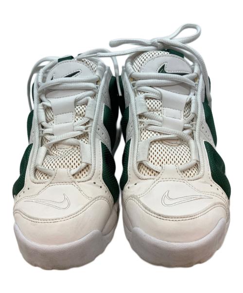 NIKE（ナイキ）NIKE (ナイキ) Air More Uptempo Low ローカットスニーカー ホワイト×グリーン サイズ:24cmの古着・服飾アイテム