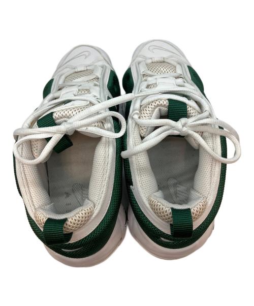 NIKE（ナイキ）NIKE (ナイキ) Air More Uptempo Low ローカットスニーカー ホワイト×グリーン サイズ:24cmの古着・服飾アイテム