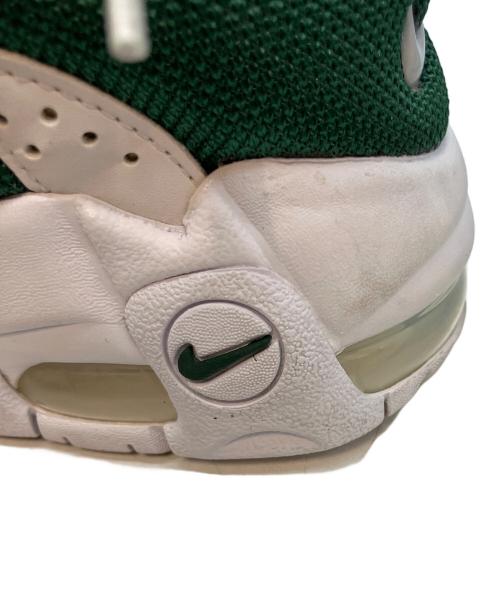 NIKE（ナイキ）NIKE (ナイキ) Air More Uptempo Low ローカットスニーカー ホワイト×グリーン サイズ:24cmの古着・服飾アイテム
