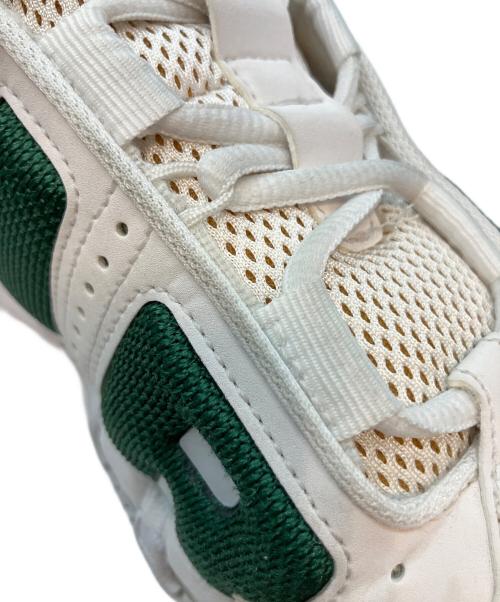 NIKE（ナイキ）NIKE (ナイキ) Air More Uptempo Low ローカットスニーカー ホワイト×グリーン サイズ:24cmの古着・服飾アイテム