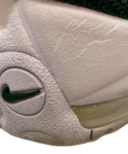 NIKE（ナイキ）NIKE (ナイキ) Air More Uptempo Low ローカットスニーカー ホワイト×グリーン サイズ:24cmの古着・服飾アイテム