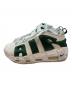 NIKE (ナイキ) Air More Uptempo Low ローカットスニーカー ホワイト×グリーン サイズ:24cm：9000円