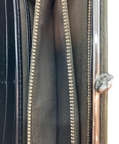 Vivienne Westwood（ヴィヴィアンウエストウッド）Vivienne Westwood (ヴィヴィアンウエストウッド) NEW ADVAN 口金長財布 長財布 オリーブの古着・服飾アイテム