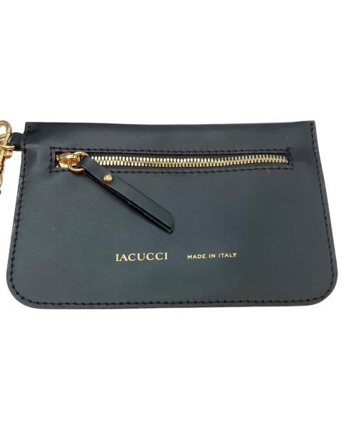 IACUCCI（イアクッチ）IACUCCI (イアクッチ) SORBETTO ハンドバッグ ブラックの古着・服飾アイテム