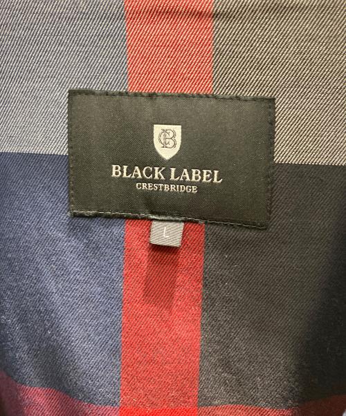 BLACK LABEL CRESTBRIDGE（ブラックレーベル クレストブリッジ）BLACK LABEL CRESTBRIDGE (ブラックレーベル クレストブリッジ) テーラードジャケット ネイビー サイズ:Lの古着・服飾アイテム