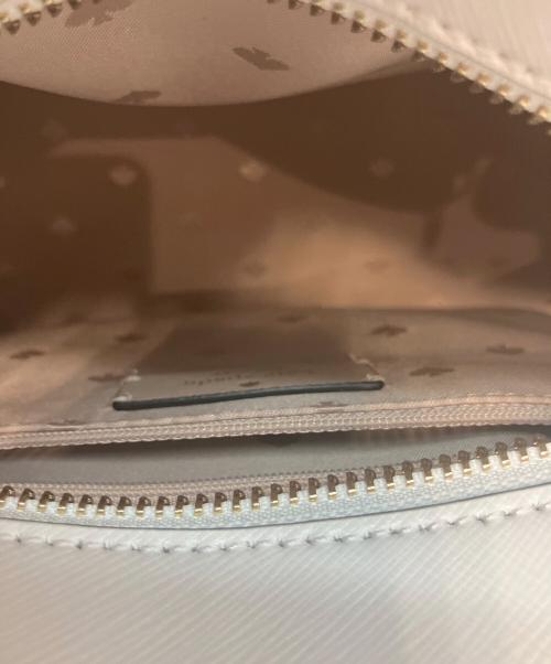 Kate Spade（ケイトスペード）Kate Spade (ケイトスペード) 2wayハンドバッグ ホワイト×ベージュの古着・服飾アイテム
