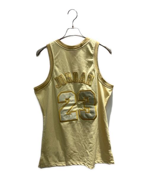 MITCHELL & NESS（ミッチェルアンドネス）MITCHELL & NESS (ミッチェルアンドネス) NBA BULLS ゲームタンクトップ イエロー サイズ:Lの古着・服飾アイテム