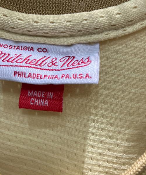 MITCHELL & NESS（ミッチェルアンドネス）MITCHELL & NESS (ミッチェルアンドネス) NBA BULLS ゲームタンクトップ イエロー サイズ:Lの古着・服飾アイテム