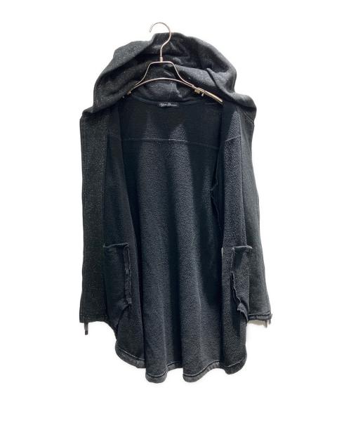 Hysteric Glamour（ヒステリックグラマー）Hysteric Glamour (ヒステリックグラマー) ラメ ジップパーカー ブラック サイズ:Freeの古着・服飾アイテム