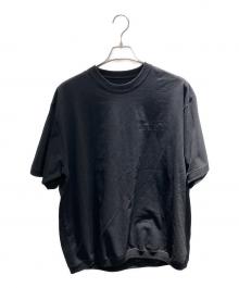 The Ennnoy Professional（ザ エンノイ プロフェッショナル）の古着「Ennoy Short Sleeve Hem Rib Tee 半袖カットソー」｜ブラック