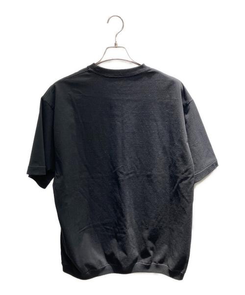 The Ennnoy Professional（ザ エンノイ プロフェッショナル）The Ennnoy Professional (ザ エンノイ プロフェッショナル) Ennoy Short Sleeve Hem Rib Tee 半袖カットソー ブラック サイズ:Lの古着・服飾アイテム