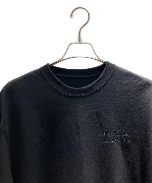 The Ennnoy Professional（ザ エンノイ プロフェッショナル）The Ennnoy Professional (ザ エンノイ プロフェッショナル) Ennoy Short Sleeve Hem Rib Tee 半袖カットソー ブラック サイズ:Lの古着・服飾アイテム