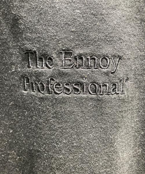 The Ennnoy Professional（ザ エンノイ プロフェッショナル）The Ennnoy Professional (ザ エンノイ プロフェッショナル) Ennoy Short Sleeve Hem Rib Tee 半袖カットソー ブラック サイズ:Lの古着・服飾アイテム