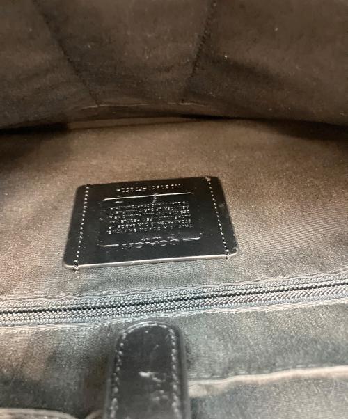 COACH（コーチ）COACH (コーチ) ブリーフケース ブラックの古着・服飾アイテム
