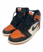 NIKEナイキ）の古着「Air Jordan 1 Retro High OG "Shattered Backboard" (2025) ハイカットスニーカー」｜ブラウン×ブラック