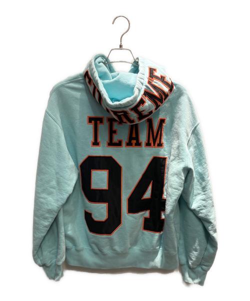 SUPREME（シュプリーム）SUPREME (シュプリーム) Team 94 Hooded Sweatshirt SS25 プルオーバーパーカー スカイブルー サイズ:Sの古着・服飾アイテム