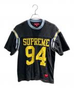 SUPREMEシュプリーム）の古着「Split S/S Football Top SS25 半袖カットソー」｜ブラック