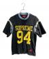 SUPREME（シュプリーム）の古着「Split S/S Football Top SS25 半袖カットソー」｜ブラック