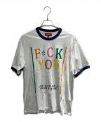 SUPREMEシュプリーム）の古着「Mike Kelley Ringer Tee SS26 半袖カットソー」｜ホワイト