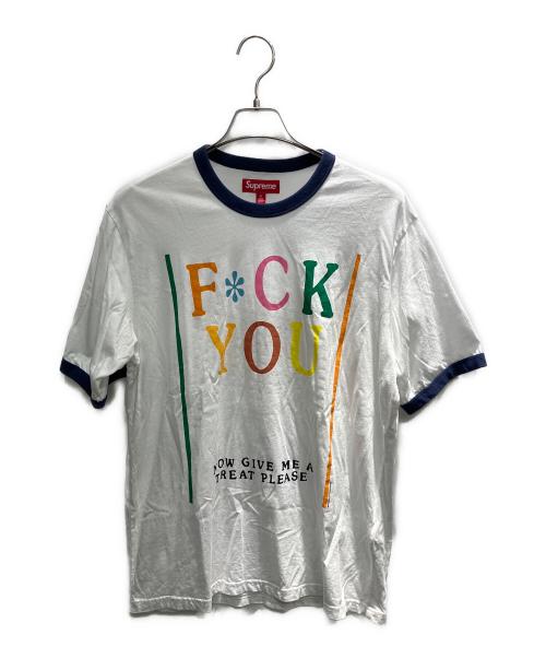 SUPREME（シュプリーム）SUPREME (シュプリーム) Mike Kelley Ringer Tee SS26 半袖カットソー ホワイト サイズ:Mの古着・服飾アイテム