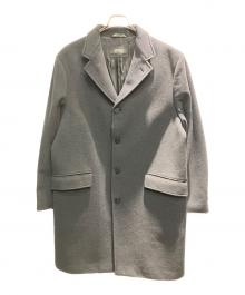 VERSACE CLASSIC（ヴェルサーチクラシック）の古着「ロングコート」｜ブラック