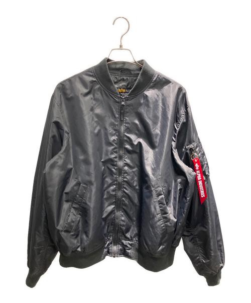 ALPHA（アルファ）ALPHA (アルファ) L-2B HUNTER RELAXED FLIGHT JACKET フライトジャケット ブラック サイズ:Lの古着・服飾アイテム