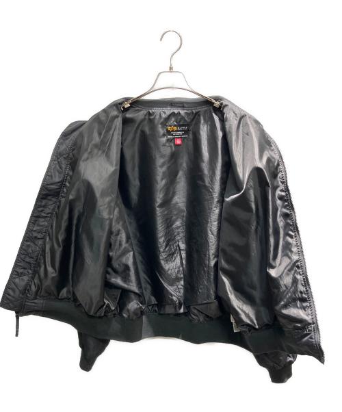 ALPHA（アルファ）ALPHA (アルファ) L-2B HUNTER RELAXED FLIGHT JACKET フライトジャケット ブラック サイズ:Lの古着・服飾アイテム
