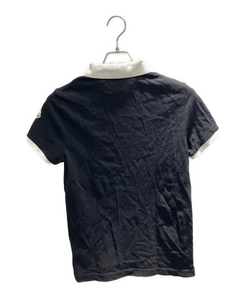 MONCLER（モンクレール）MONCLER (モンクレール) ポロシャツ ブラック サイズ:XSの古着・服飾アイテム