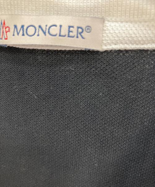 MONCLER（モンクレール）MONCLER (モンクレール) ポロシャツ ブラック サイズ:XSの古着・服飾アイテム