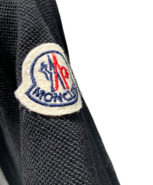 MONCLER（モンクレール）MONCLER (モンクレール) ポロシャツ ブラック サイズ:XSの古着・服飾アイテム