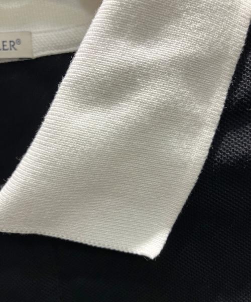 MONCLER（モンクレール）MONCLER (モンクレール) ポロシャツ ブラック サイズ:XSの古着・服飾アイテム