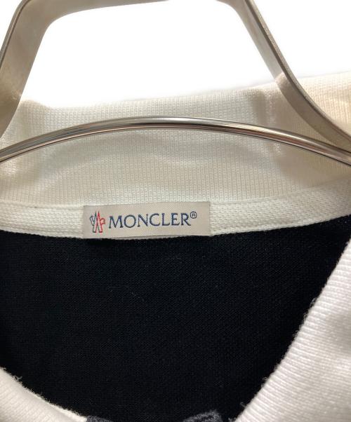 MONCLER（モンクレール）MONCLER (モンクレール) ポロシャツ ブラック サイズ:XSの古着・服飾アイテム