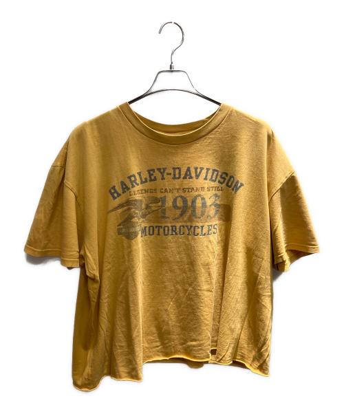 HARLEY-DAVIDSON（ハーレーダビッドソン）HARLEY-DAVIDSON (ハーレーダビッドソン) 90s 半袖カットソー オレンジ サイズ:2XLの古着・服飾アイテム