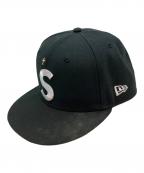 New Era×SUPREMEニューエラ×シュプリーム）の古着「Gold cross 24SS キャップ」