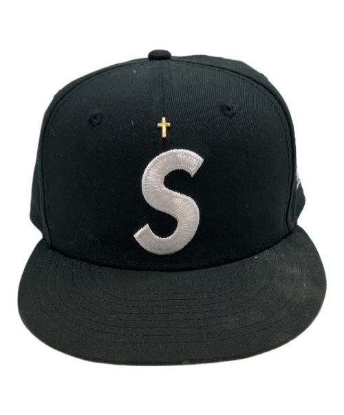 New Era（ニューエラ）New Era (ニューエラ) SUPREME (シュプリーム) Gold cross 24SS キャップ サイズ:7 3/8の古着・服飾アイテム