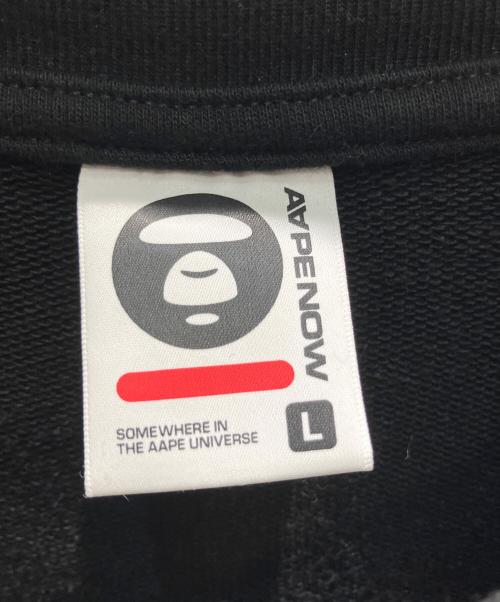 A BATHING APE（アベイシングエイプ）A BATHING APE (アベイシングエイプ) スウェット ブラック サイズ:Lの古着・服飾アイテム