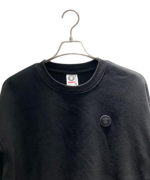 A BATHING APE（アベイシングエイプ）A BATHING APE (アベイシングエイプ) スウェット ブラック サイズ:Lの古着・服飾アイテム
