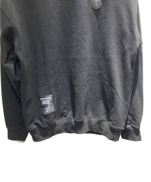 A BATHING APE（アベイシングエイプ）A BATHING APE (アベイシングエイプ) スウェット ブラック サイズ:Lの古着・服飾アイテム