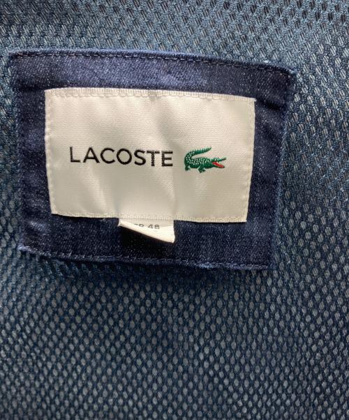 LACOSTE（ラコステ）LACOSTE (ラコステ) デニムトラックジャケット ネイビー サイズ:US Sの古着・服飾アイテム