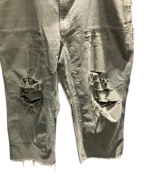 CarHartt（カーハート）CarHartt (カーハート) ダブルニーペインターパンツ カーキ サイズ:44×32の古着・服飾アイテム