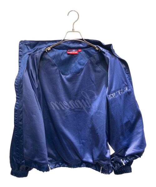 SUPREME（シュプリーム）SUPREME (シュプリーム) 24SS フード欠品 Satin Hooded Track jacket トラックジャケット ネイビー サイズ:Sの古着・服飾アイテム