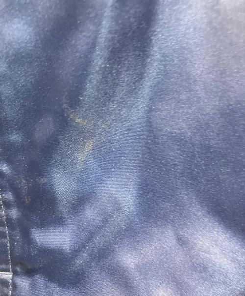 SUPREME（シュプリーム）SUPREME (シュプリーム) 24SS フード欠品 Satin Hooded Track jacket トラックジャケット ネイビー サイズ:Sの古着・服飾アイテム