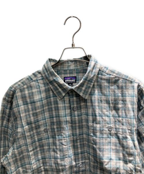 Patagonia（パタゴニア）Patagonia (パタゴニア) 古着 長袖シャツ グレー サイズ:Mの古着・服飾アイテム
