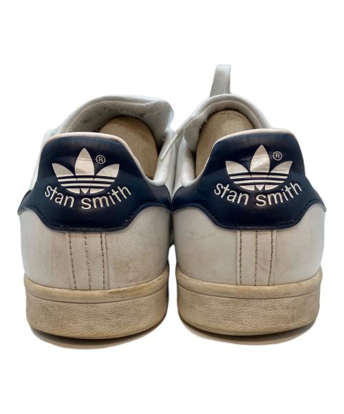 adidas（アディダス）adidas (アディダス) スタンスミス スニーカー ホワイト×ネイビー サイズ:27cmの古着・服飾アイテム